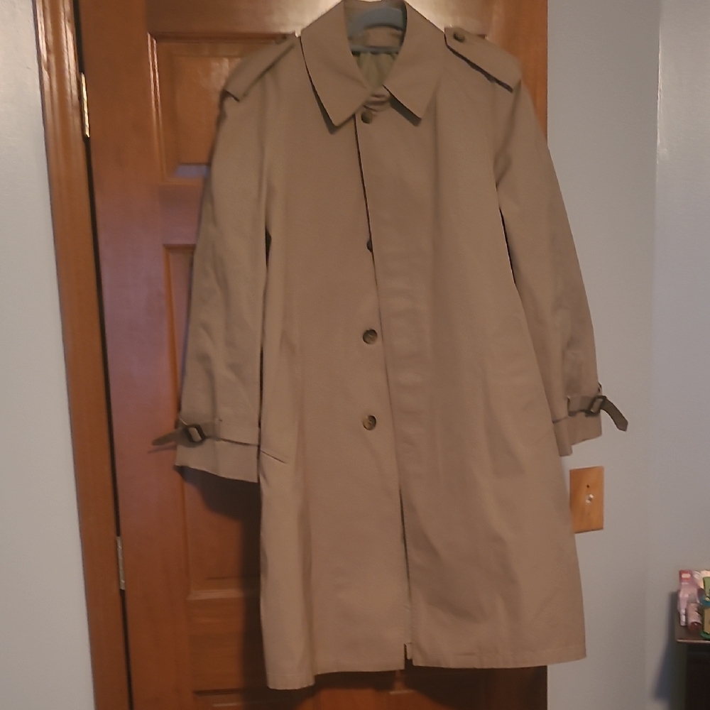 Source Unknown Tan Trench Coat